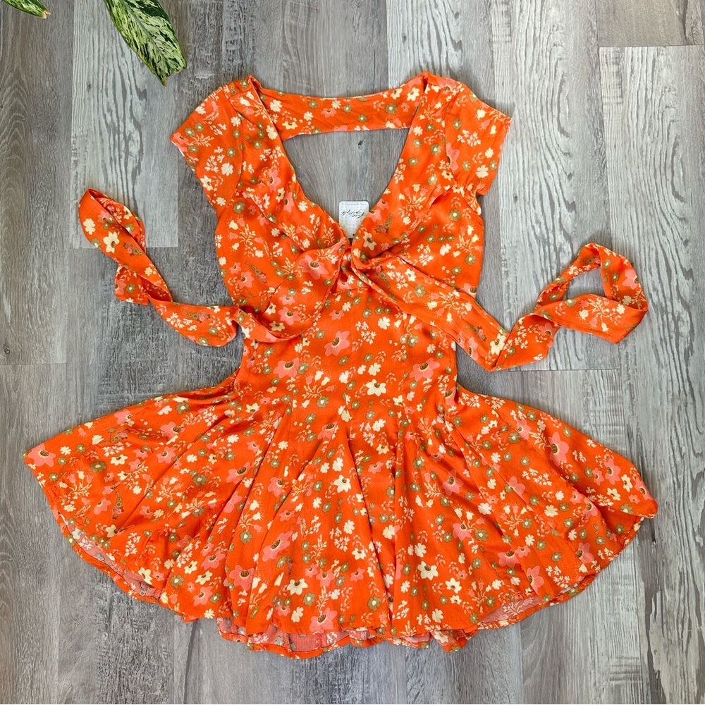 Free People It takes 2 wrap dress
